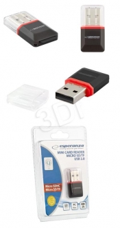 USB CZYTNIK KART MICRO SD ESPERANZA EA134