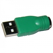 ADAPTER USB-GNIAZDO PS/2 ZIELONY ZLA0502-1