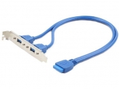 ADAPTER USB 2 PORTY USB3.0 NA LEDZIU CC-USB3