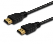 KABEL HDMI-HDMI 0.5M 3D V1.4 SAVIO CL-36