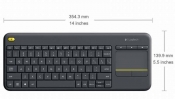 KLAWIATURA LOGITECH K400 PLUS BEZP.