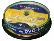 CDR DVD+RW DVDRW VERBATIM 4.7GB 43488 