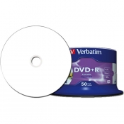 CDR DVD+R VERBATIM 4.7GB PRINTABLE NO ID