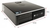 KOMPUTER HP 8200 i5 8GB 240SSD+250HDD W10PROR 6MGW