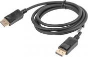 KABEL DISPLAYPORT-DISPLAYPORT M/M LANBERG 4K 1.8M 