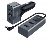 ADOWARKA SAMOCHODOWA 5xUSB 2+3 UNITEK Y-P530A