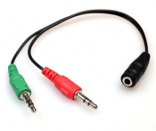 KABEL ROZDZIELACZ SYGNAU AUDIO 0,3M 